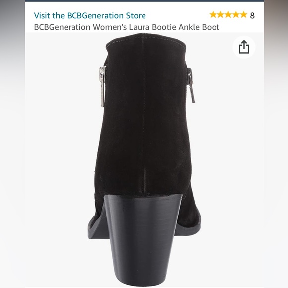 BCBGeneration black suede booties - Picture 4 of 16